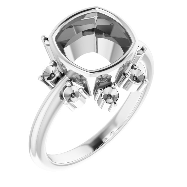 Halo-Style Ring
