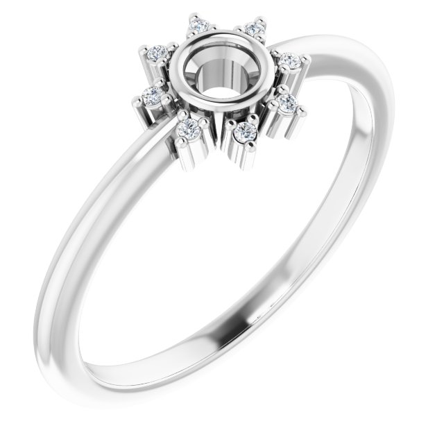 14k White Gold
