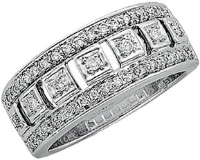 Vintage-Style Anniversary Band