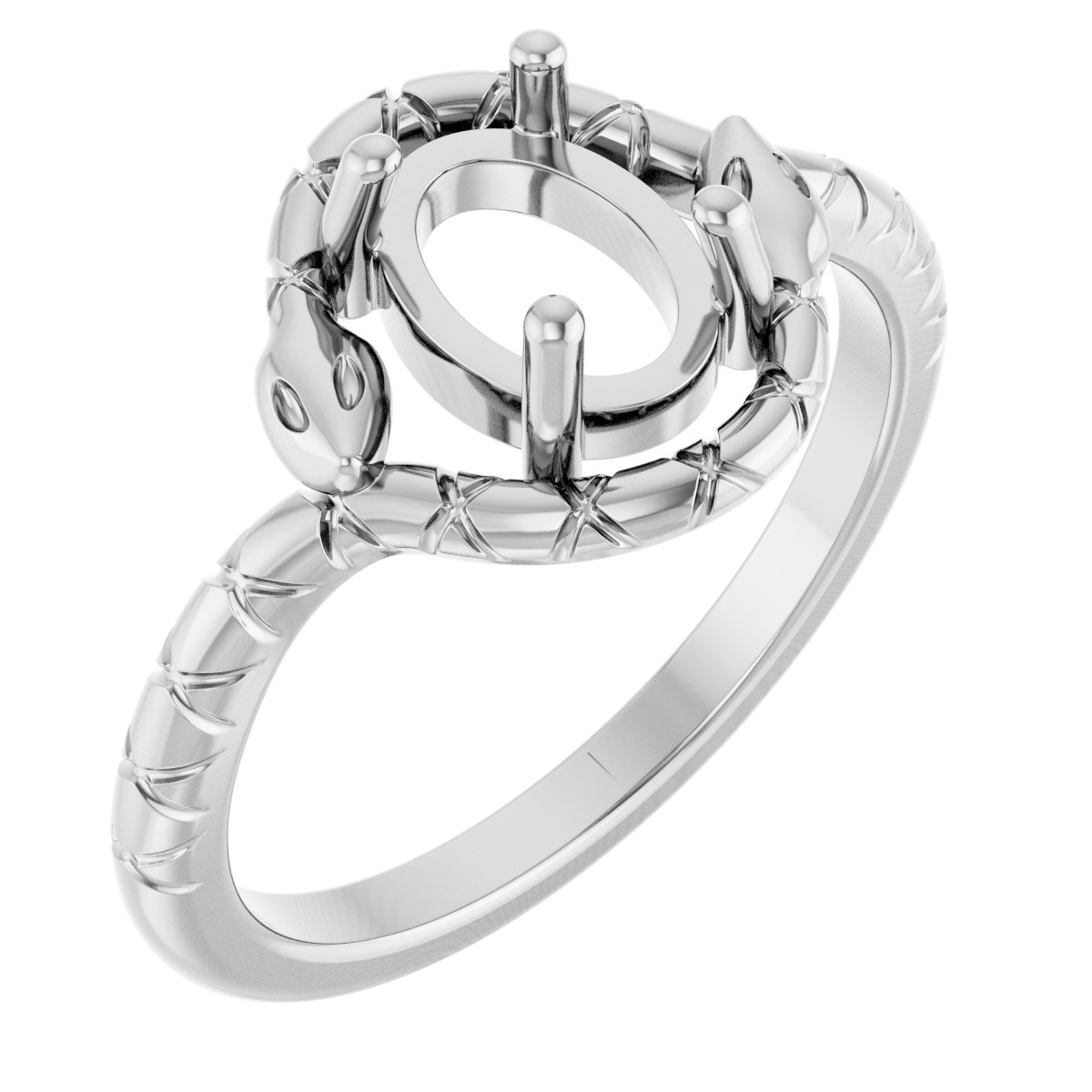 Cabochon Snake Ring