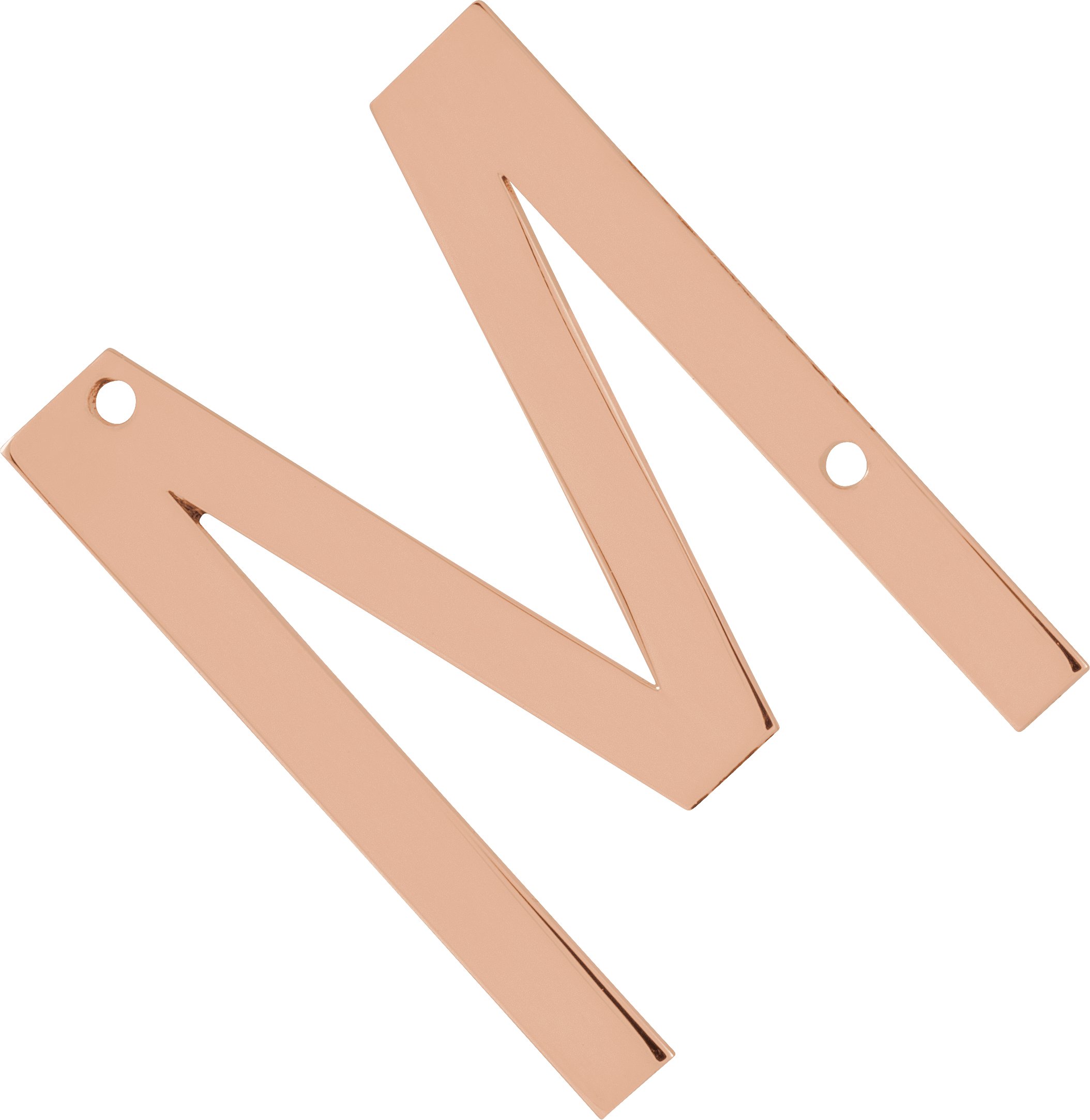 Initial Necklace Center