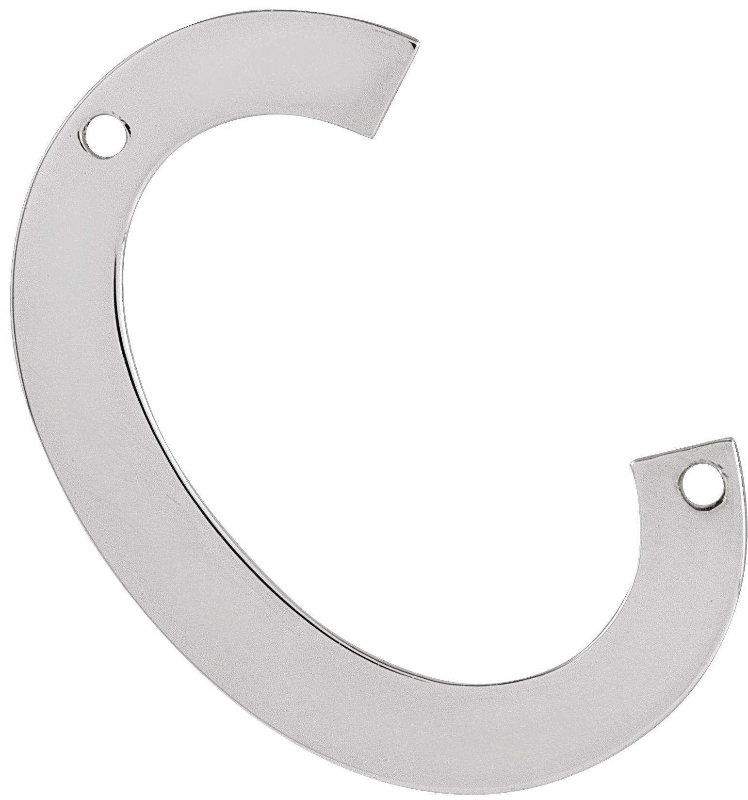 Initial Necklace Center
