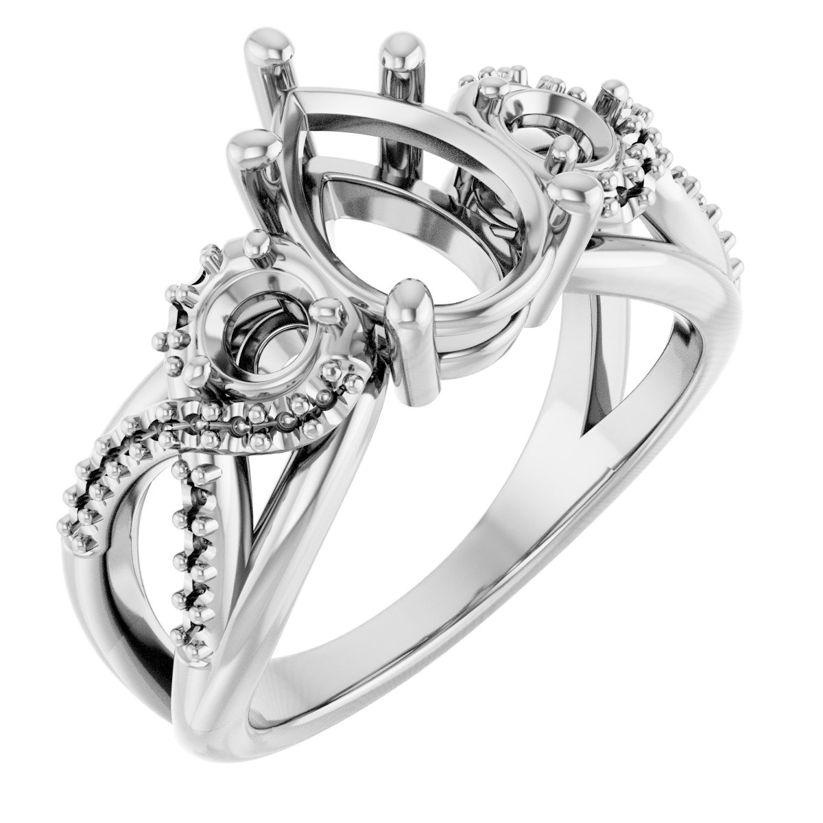 Three-Stone Engagement Ring