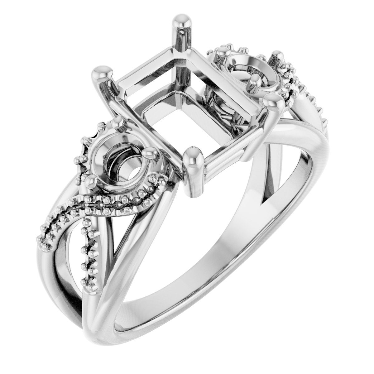 Three-Stone Engagement Ring