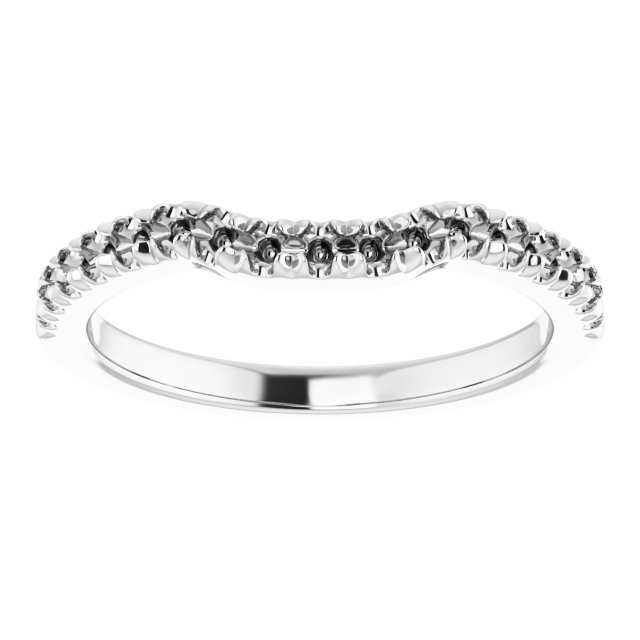 Band Mounting for 7x3.5 mm Marquise Ring view 3