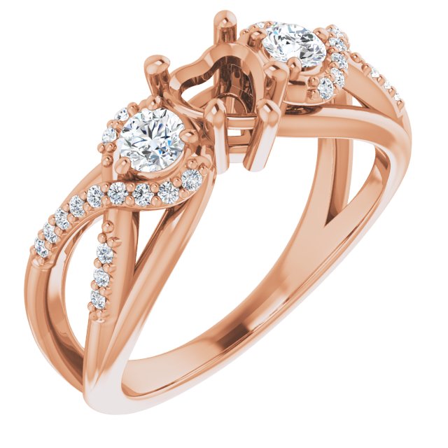 14k Rose Gold