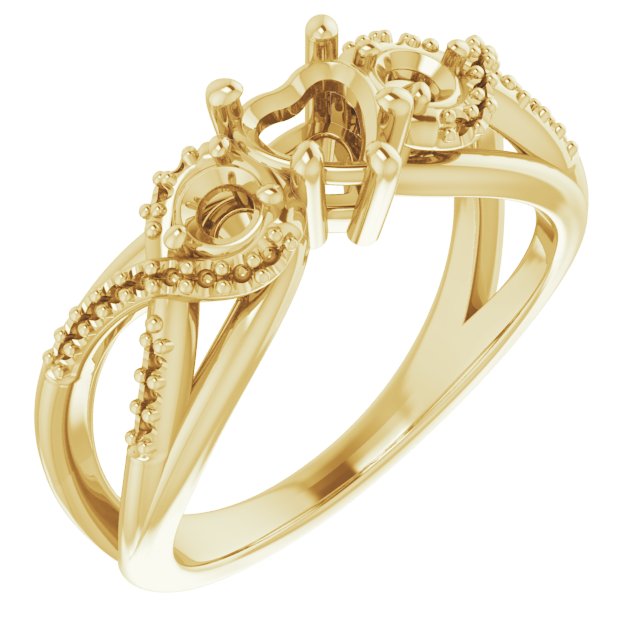 Three-Stone Engagement Ring