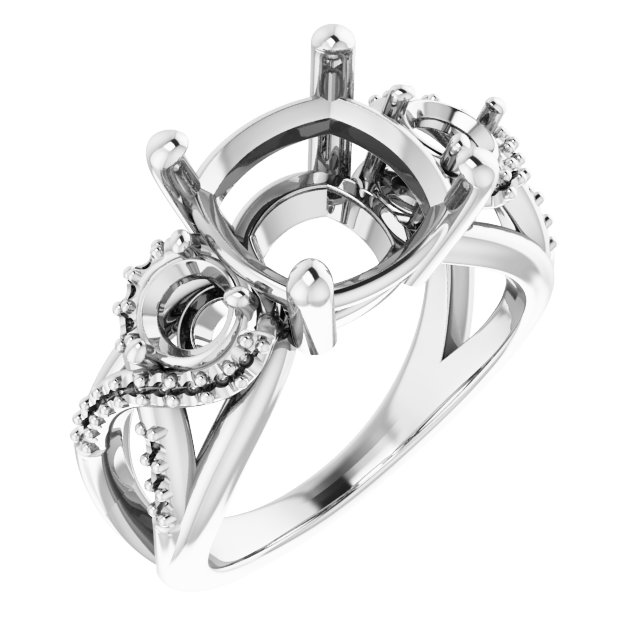 Three-Stone Engagement Ring