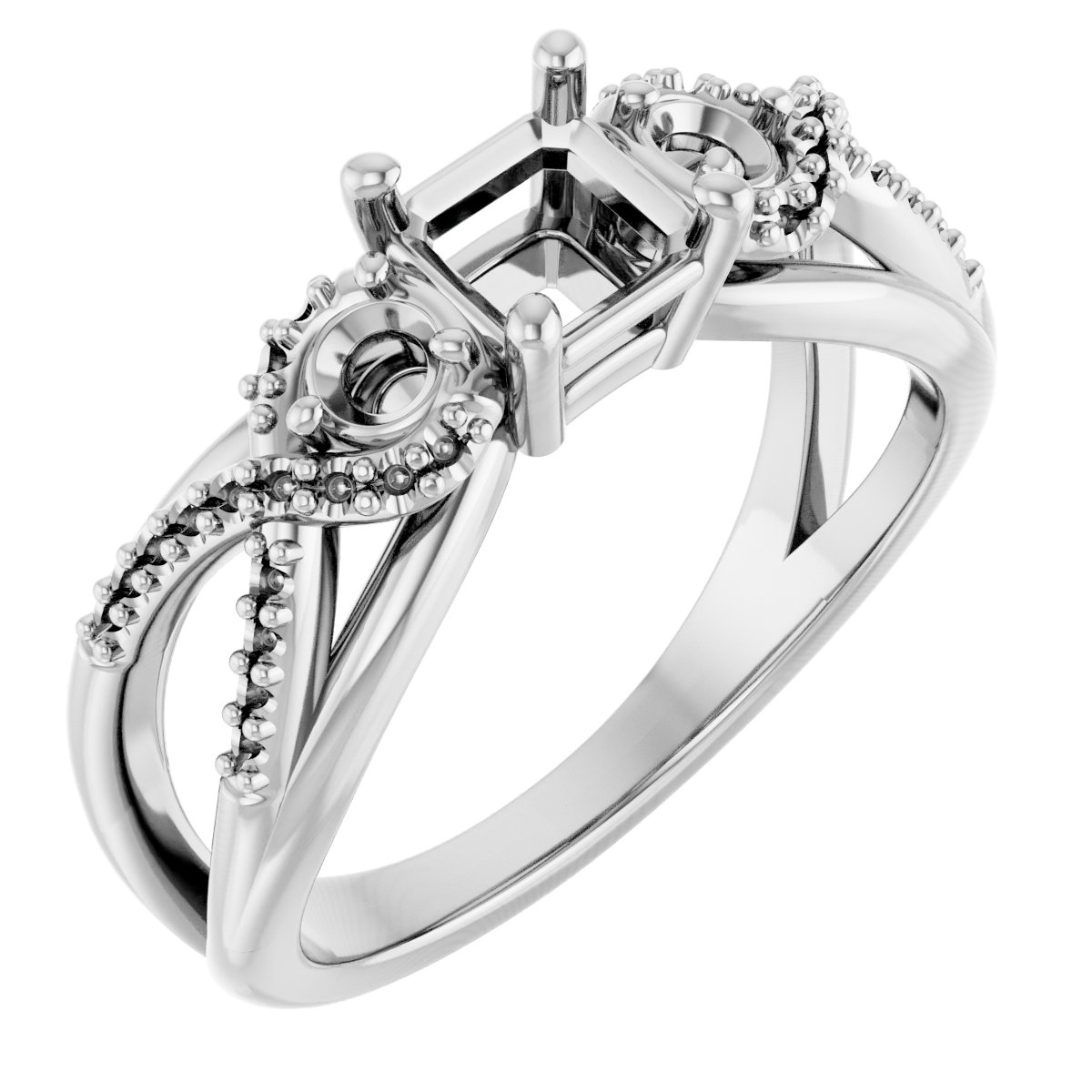 Three-Stone Engagement Ring