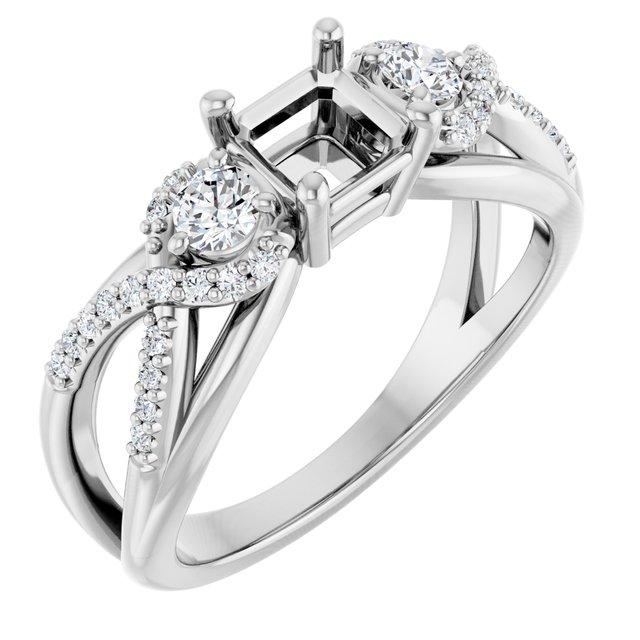 14k White Gold