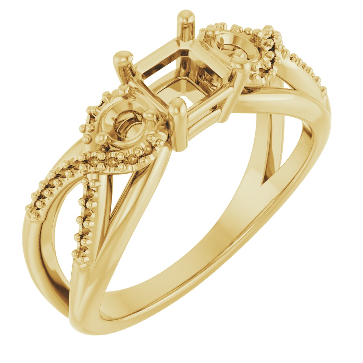 Three-Stone Engagement Ring
