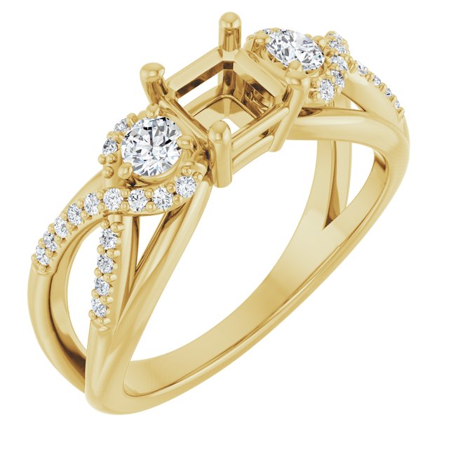 14k Yellow Gold