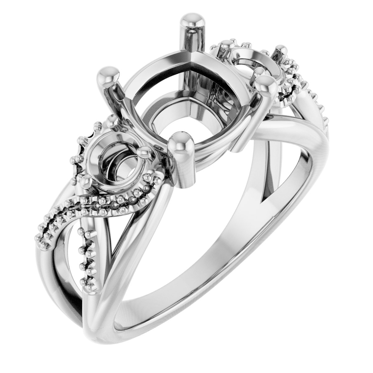 Three-Stone Engagement Ring
