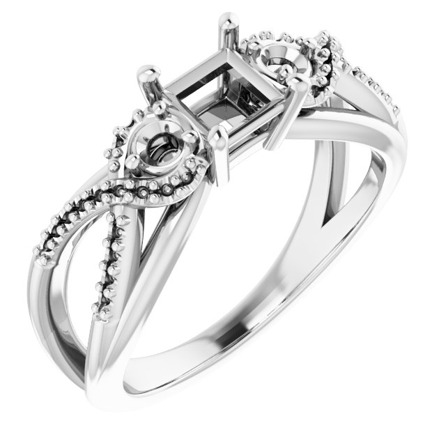Three-Stone Engagement Ring