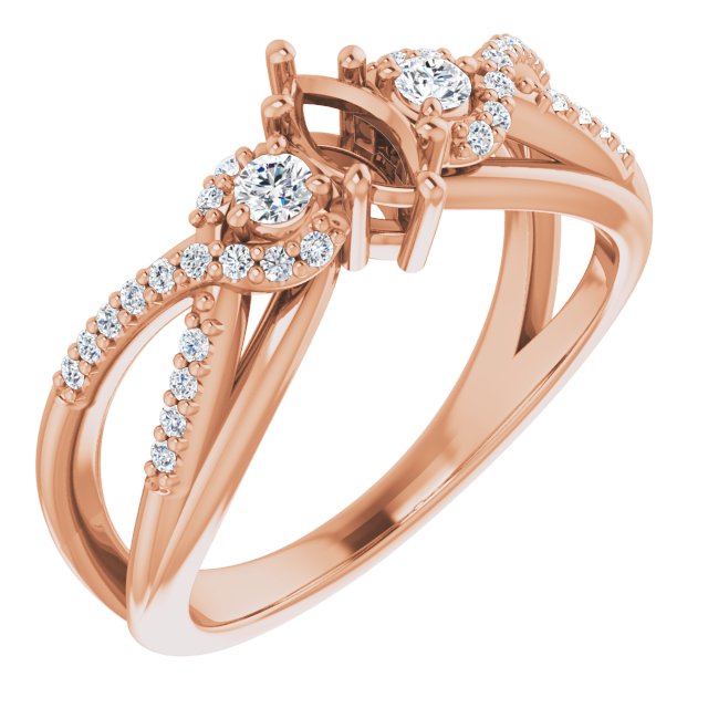 14k Rose Gold