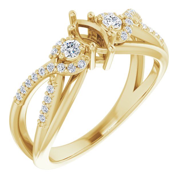 14k Yellow Gold