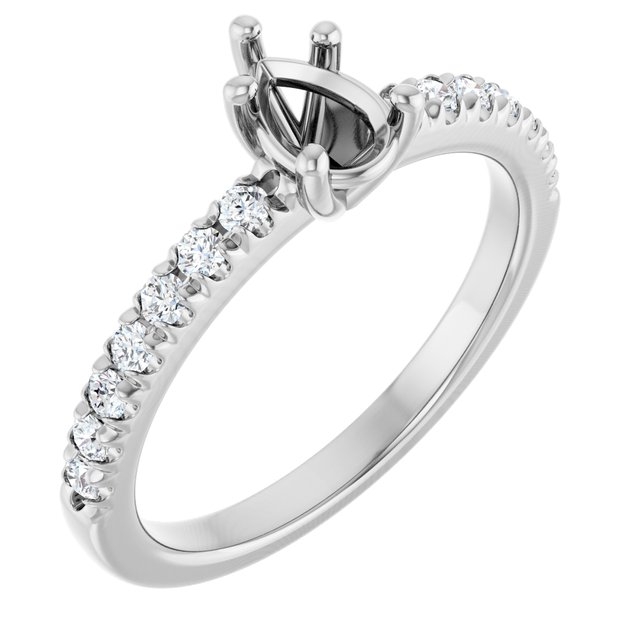 14k White Gold
