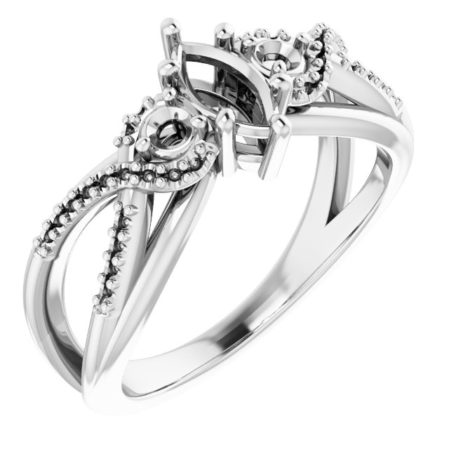 Three-Stone Engagement Ring