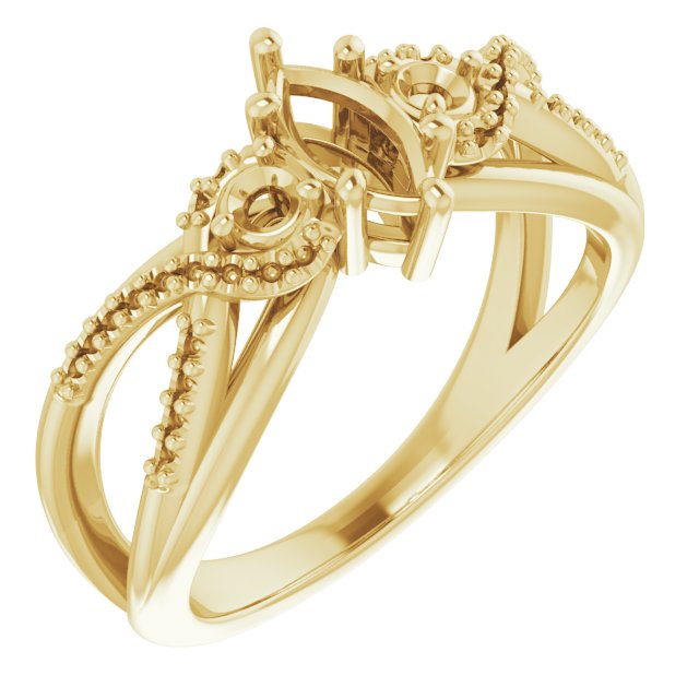 Three-Stone Engagement Ring
