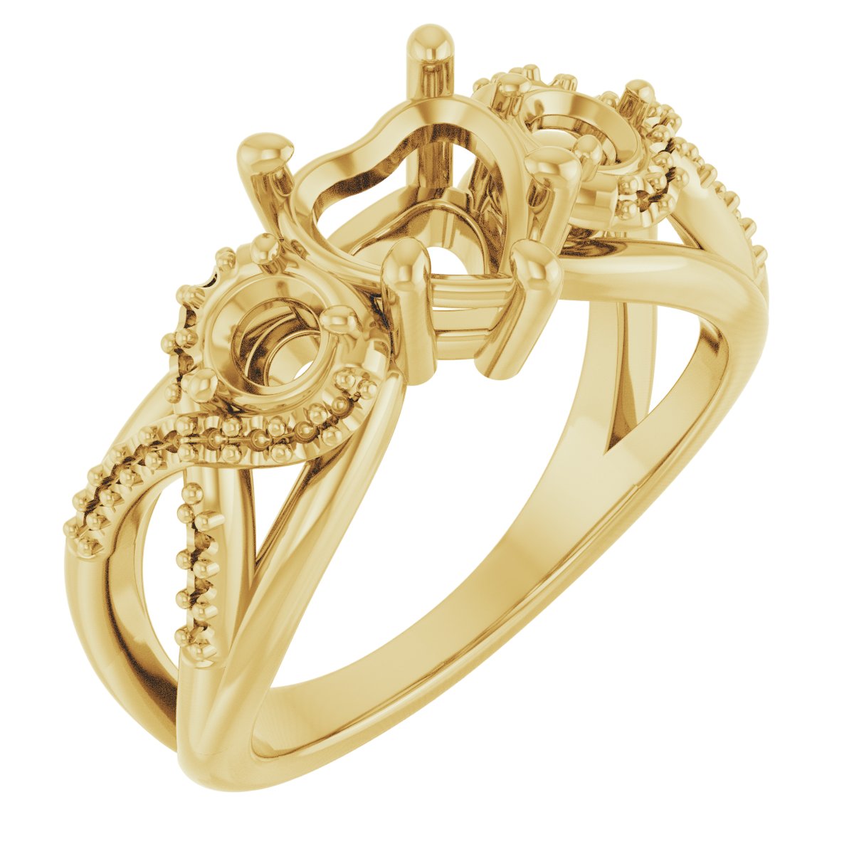 Three-Stone Engagement Ring