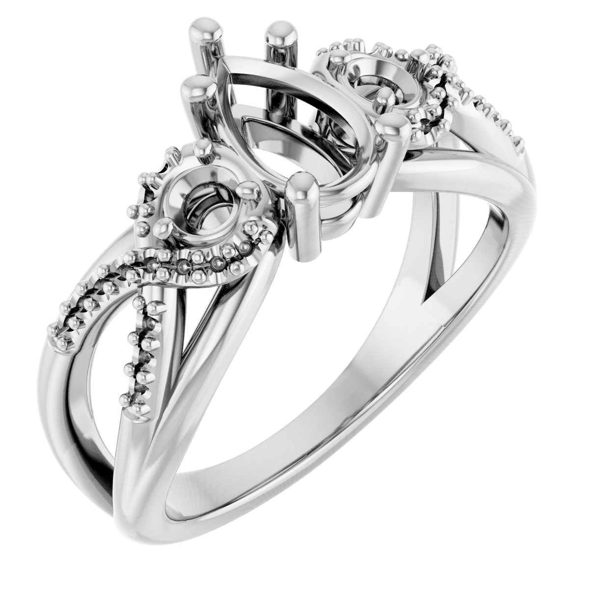 Three-Stone Engagement Ring