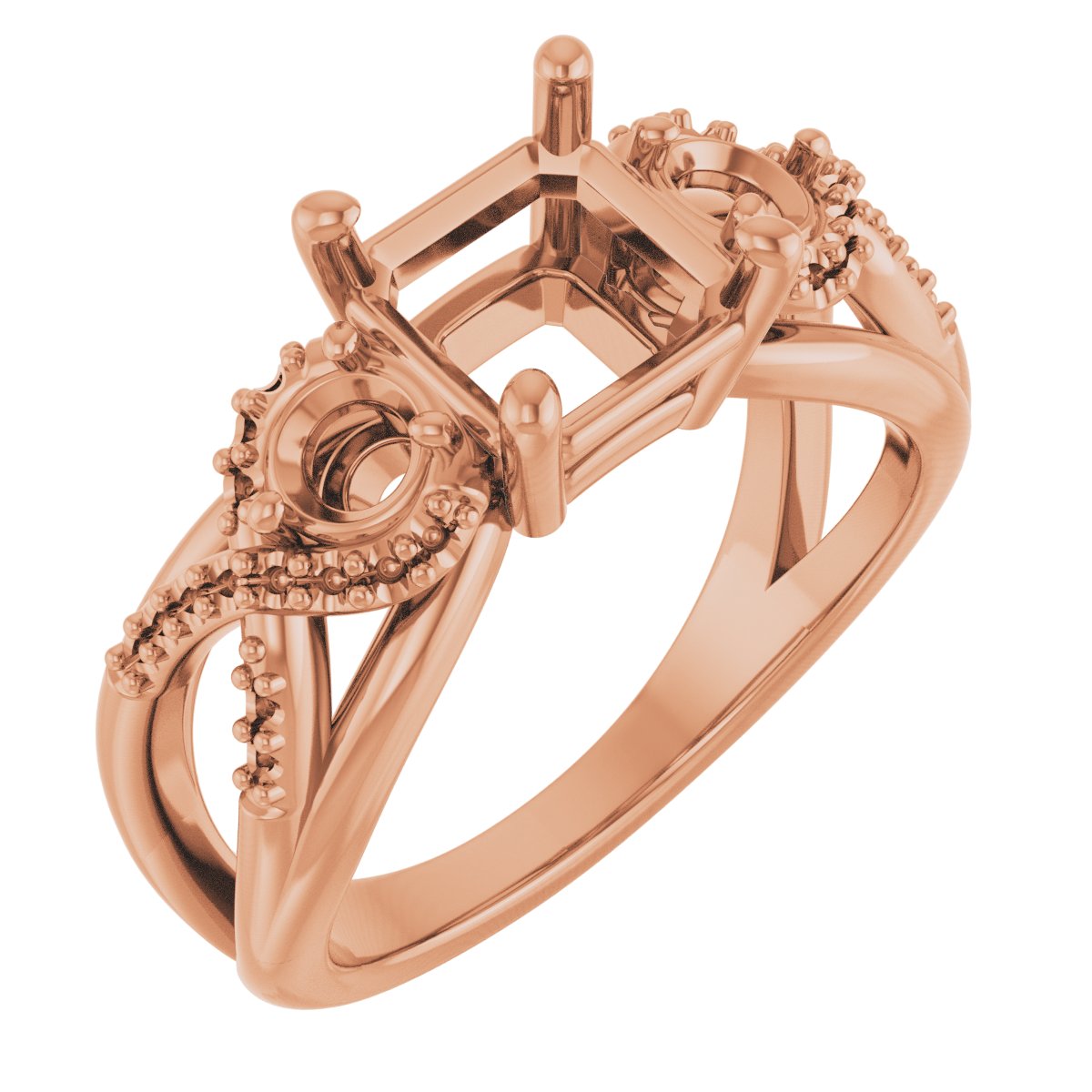 Three-Stone Engagement Ring
