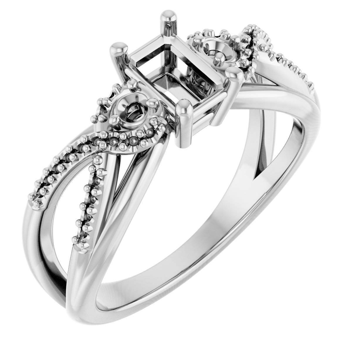 Three-Stone Engagement Ring