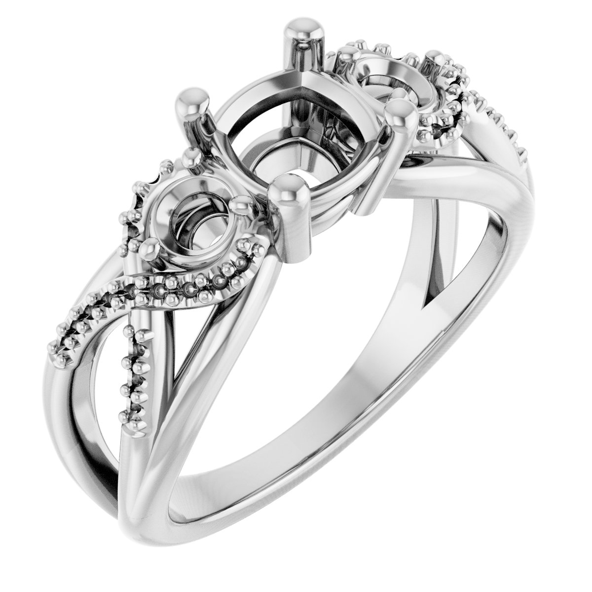 Three-Stone Engagement Ring