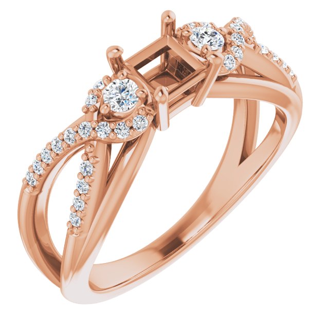 14k Rose Gold