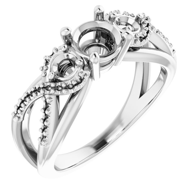 Three-Stone Engagement Ring