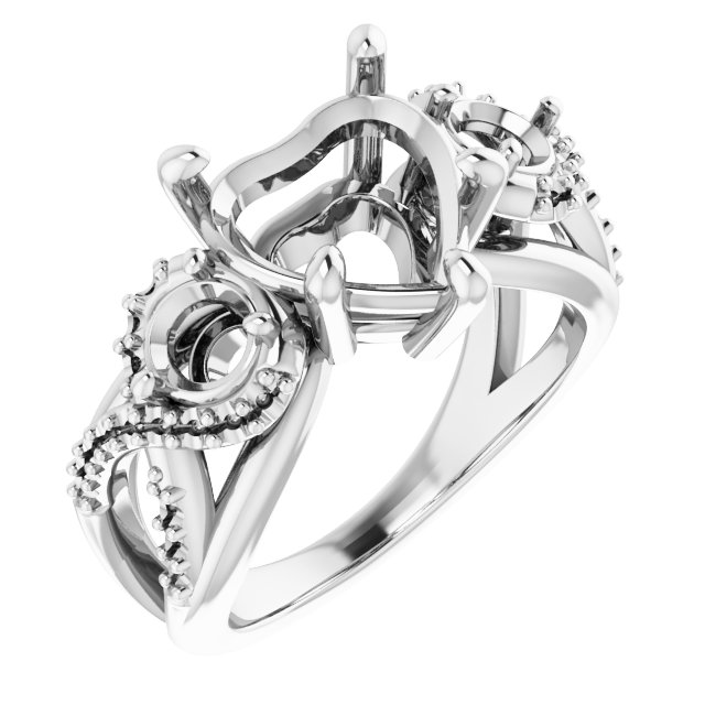 Three-Stone Engagement Ring