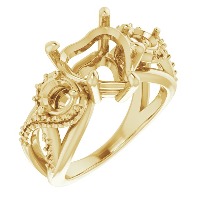 Three-Stone Engagement Ring