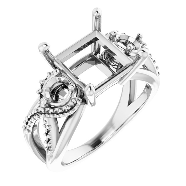 Three-Stone Engagement Ring