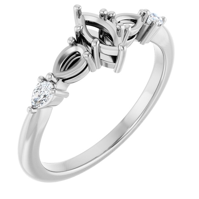 14k White Gold