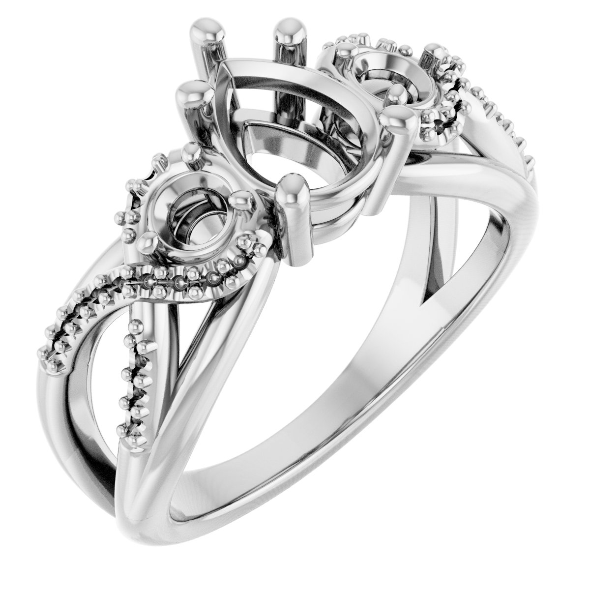 Three-Stone Engagement Ring
