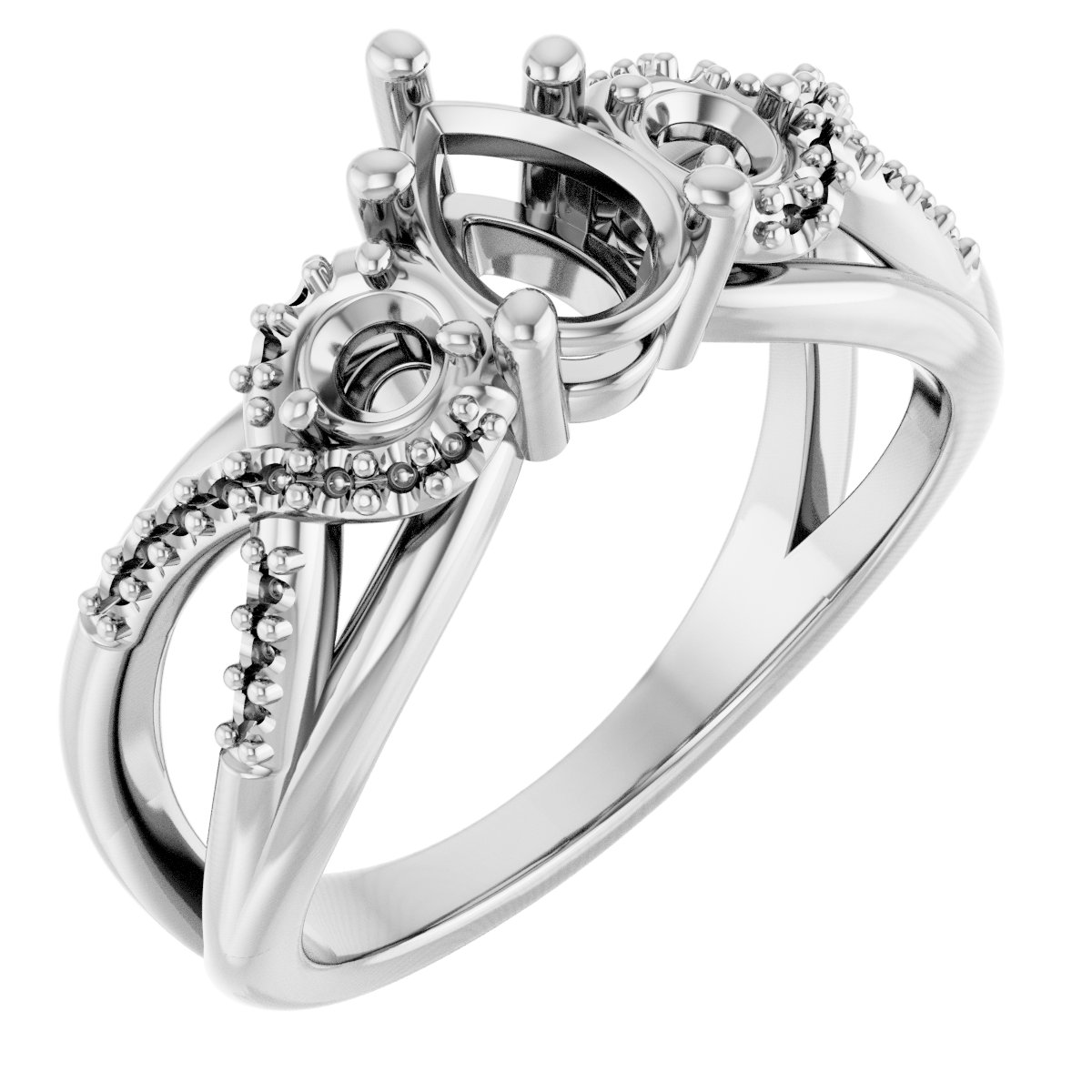 Three-Stone Engagement Ring