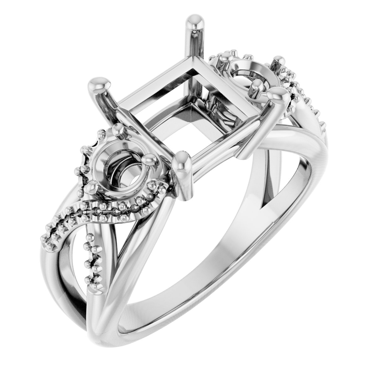 Three-Stone Engagement Ring