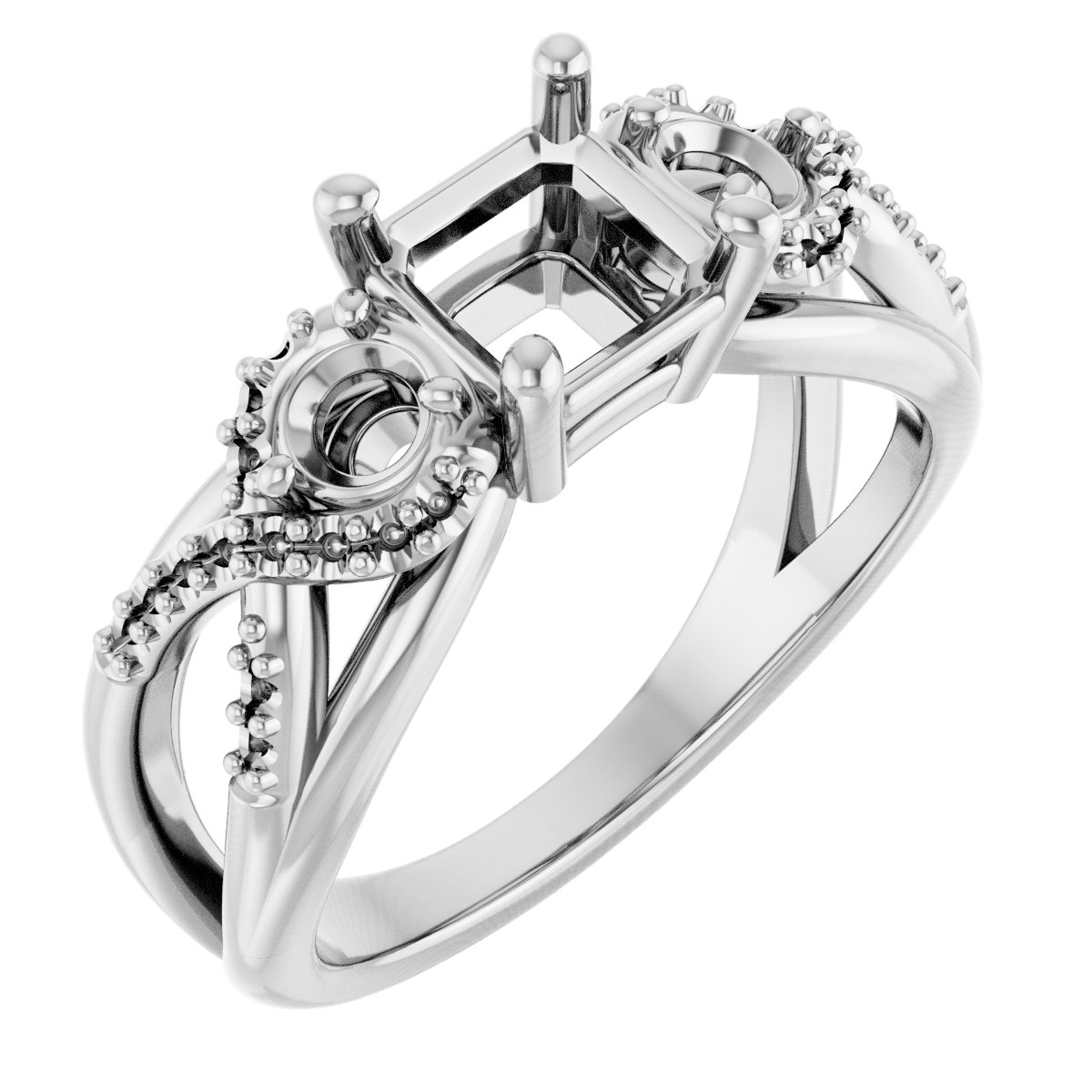 Three-Stone Engagement Ring