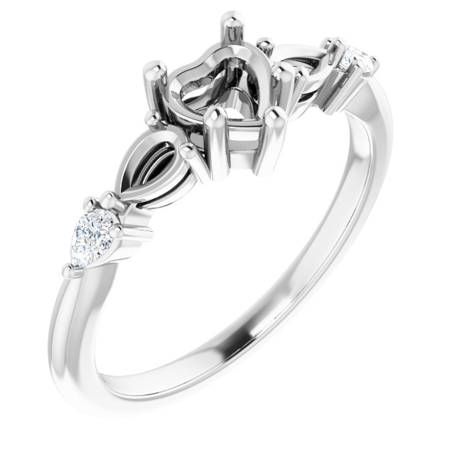 14k White Gold