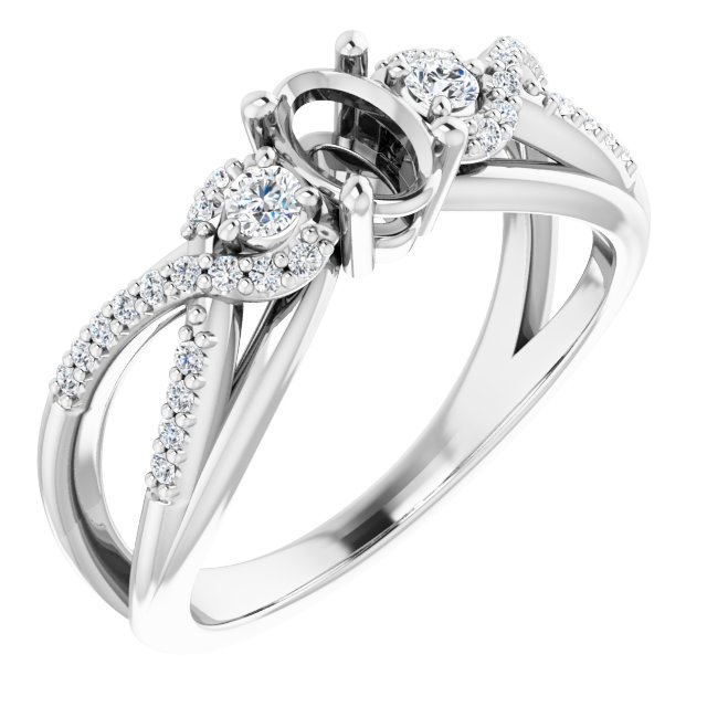 14k White Gold