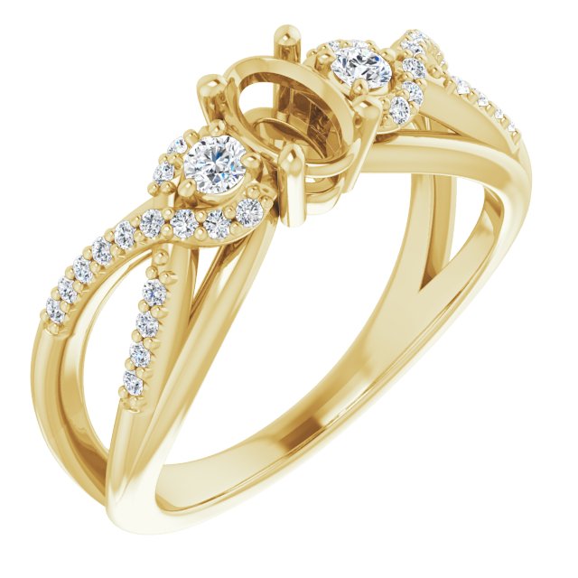 14k Yellow Gold