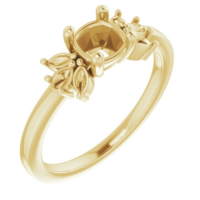 14k Yellow Gold