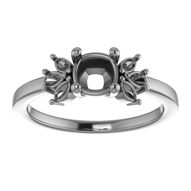 9x6 mm Pear Natural London Blue Topaz & 1/2 CTW Lab-Grown Diamond Ring view 3