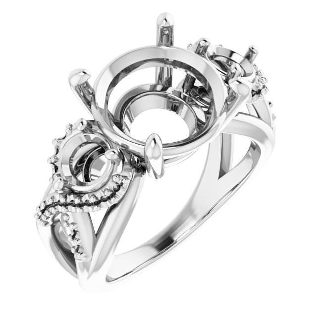 Three-Stone Engagement Ring