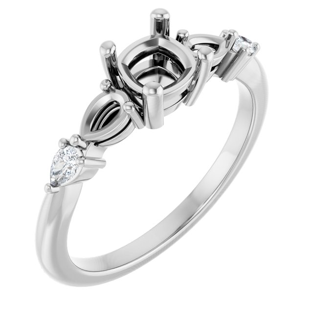 14k White Gold