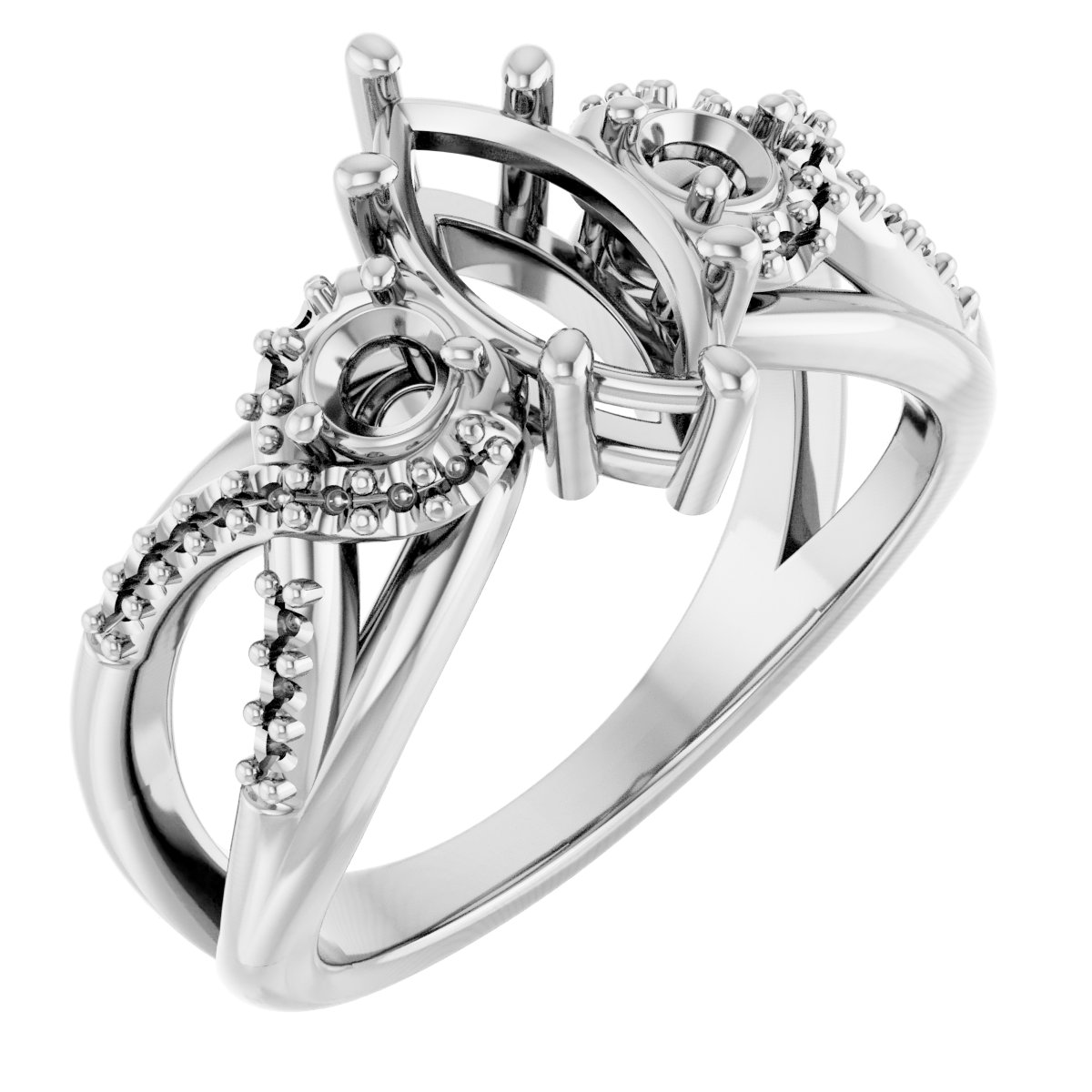 Three-Stone Engagement Ring