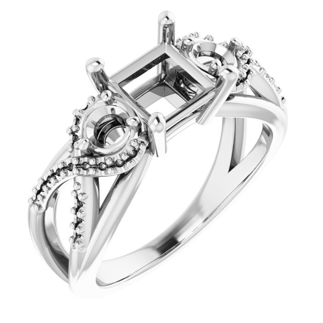 Three-Stone Engagement Ring
