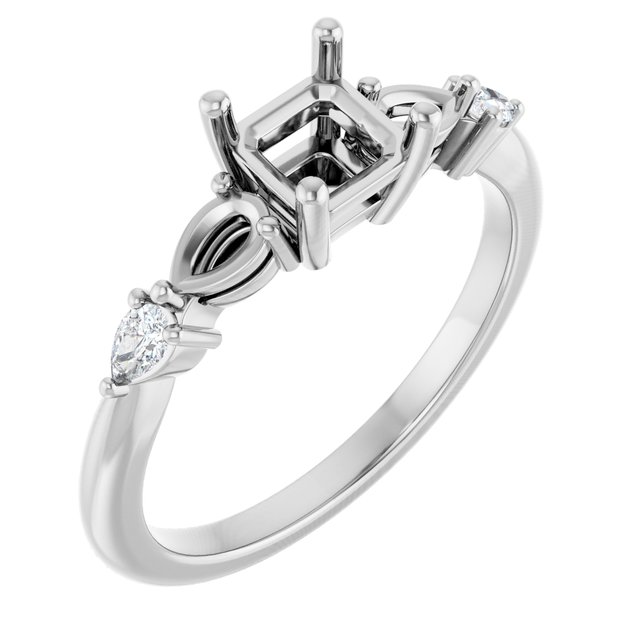 14k White Gold