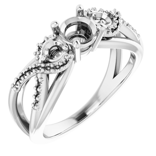 Three-Stone Engagement Ring