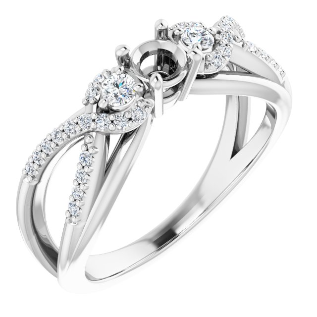 14k White Gold